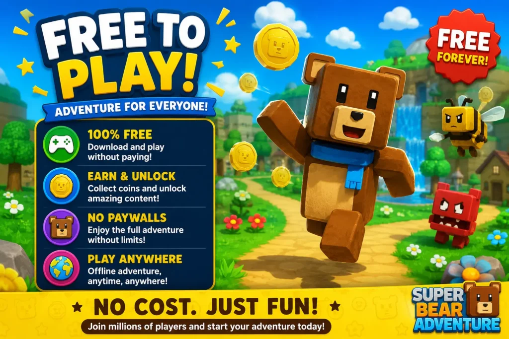 Super Bear Adventure Mod APK for iOS