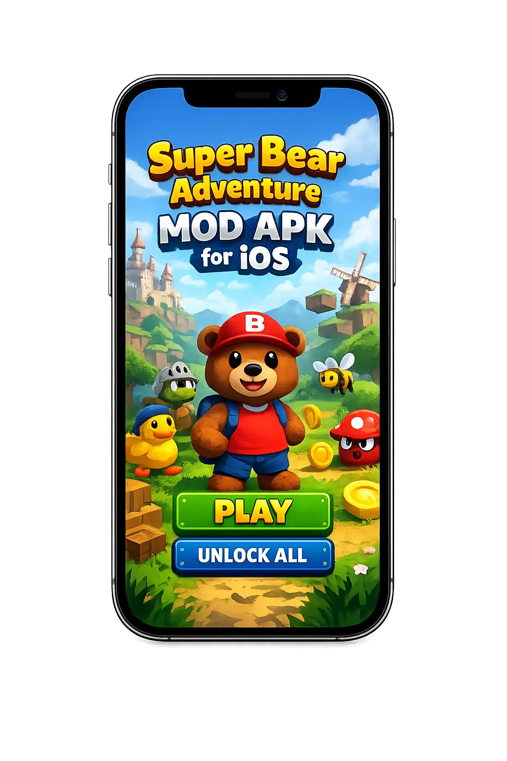 Super Bear Adventure MOD APK for iOS