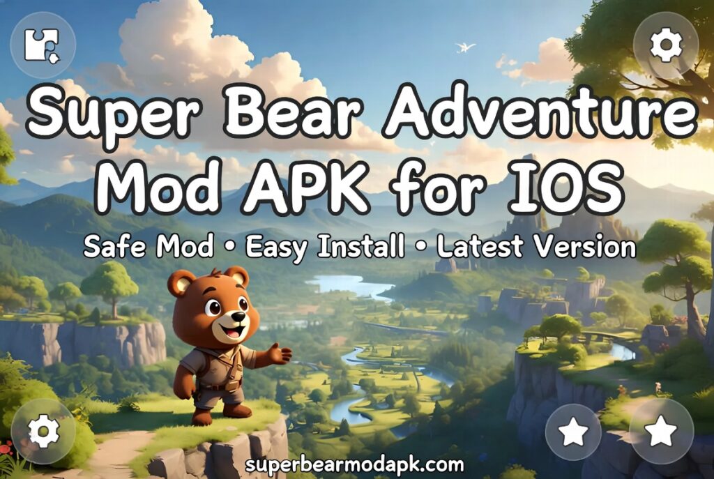 Super Bear Adventure MOD APK for iOS