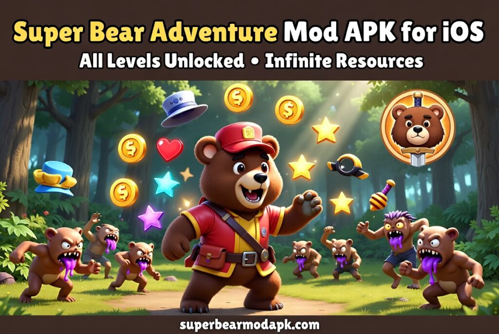 Super Bear Adventure MOD APK for iOS